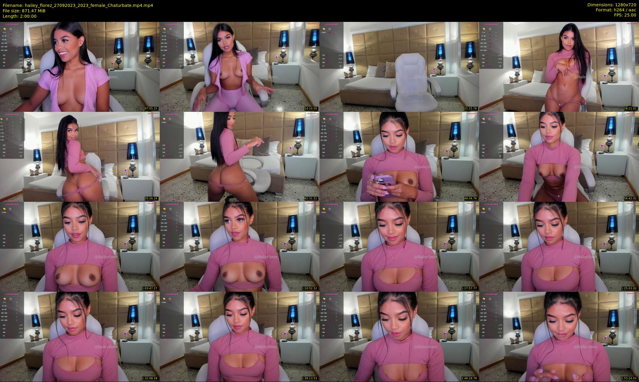 hailey_florez — 120 minute Chaturbate female cam show recording, 720p, Sep 27, 2023