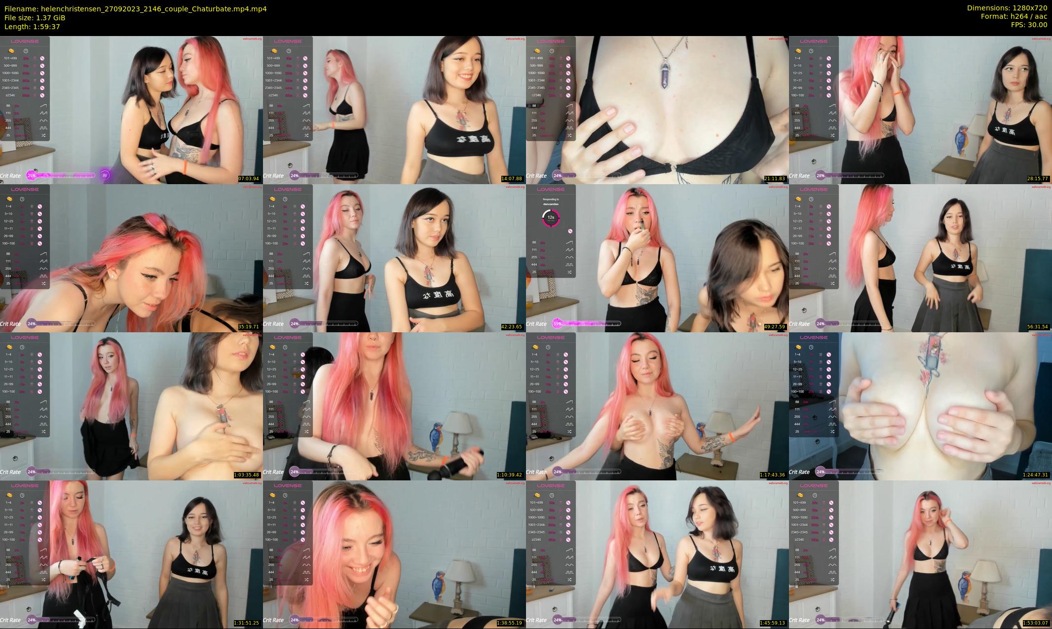 helenchristensen — 120 minute Chaturbate female cam show recording, 720p, Sep 27, 2023
