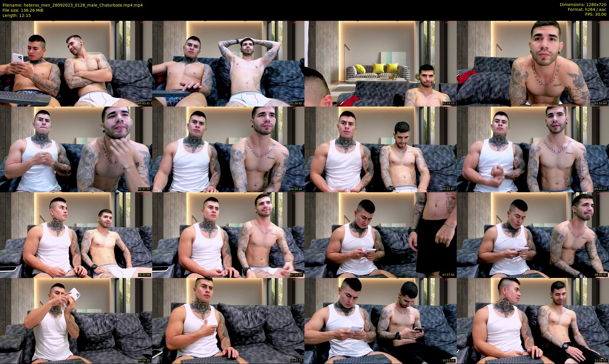 heteros_men — 13 minute Chaturbate male cam show recording, 720p, Sep 28, 2023