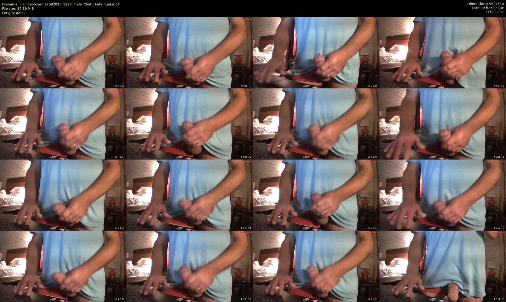 il_undercover — 3 minute Chaturbate male cam show recording, 480p, Sep 27, 2023