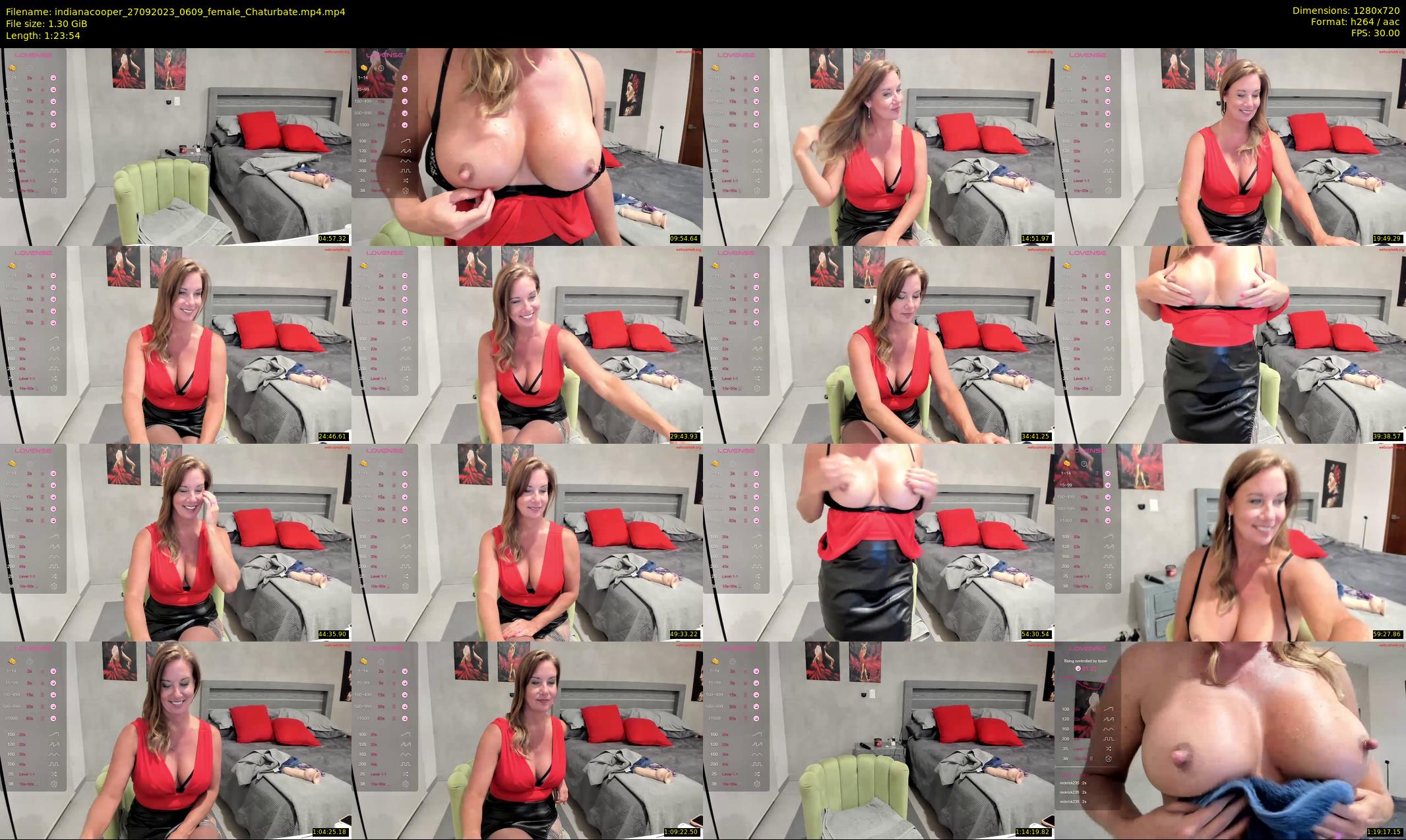 indianacooper — 84 minute Chaturbate female cam show recording, 720p, Sep 27, 2023
