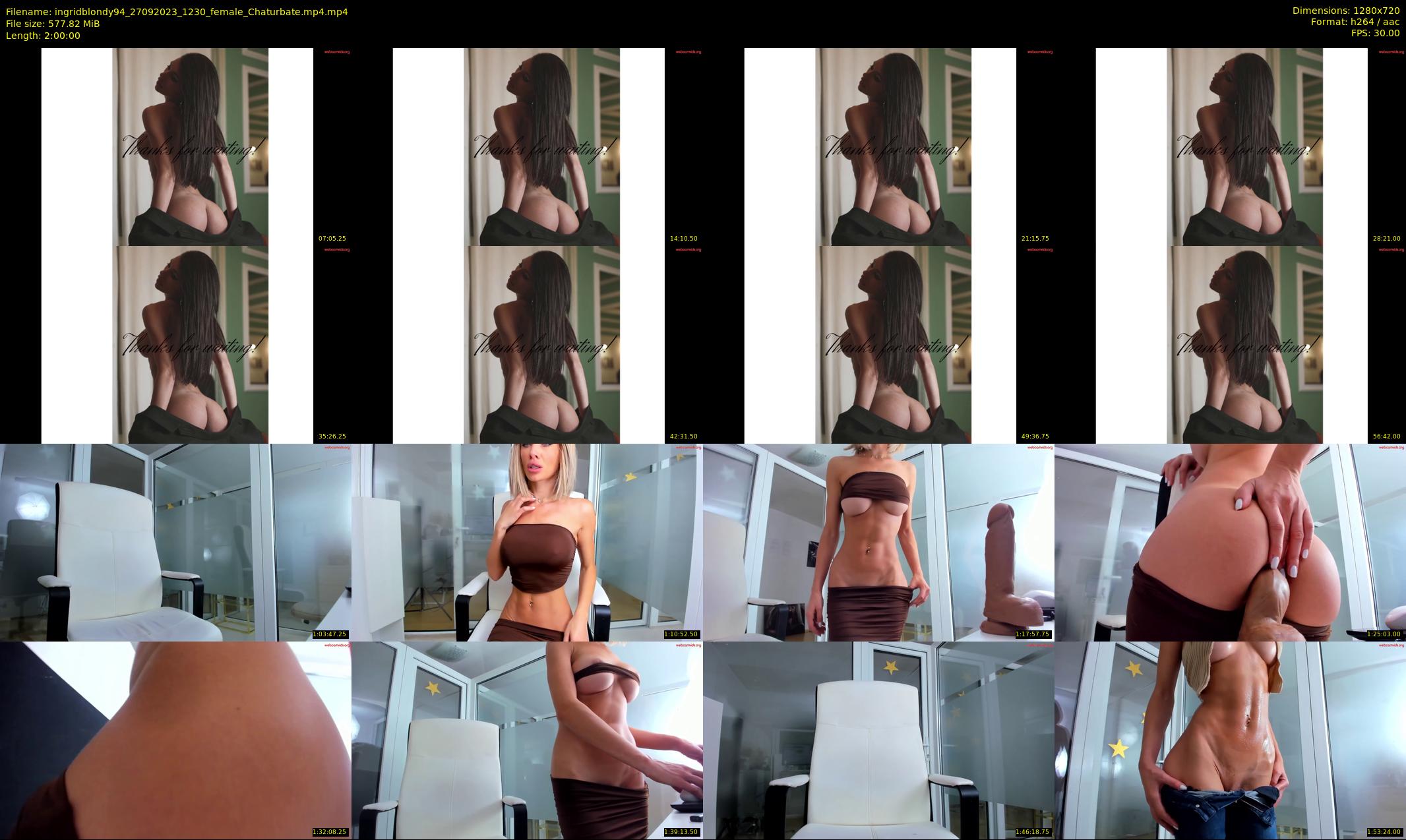 ingridblondy94 — 120 minute Chaturbate female cam show recording, 720p, Sep 27, 2023