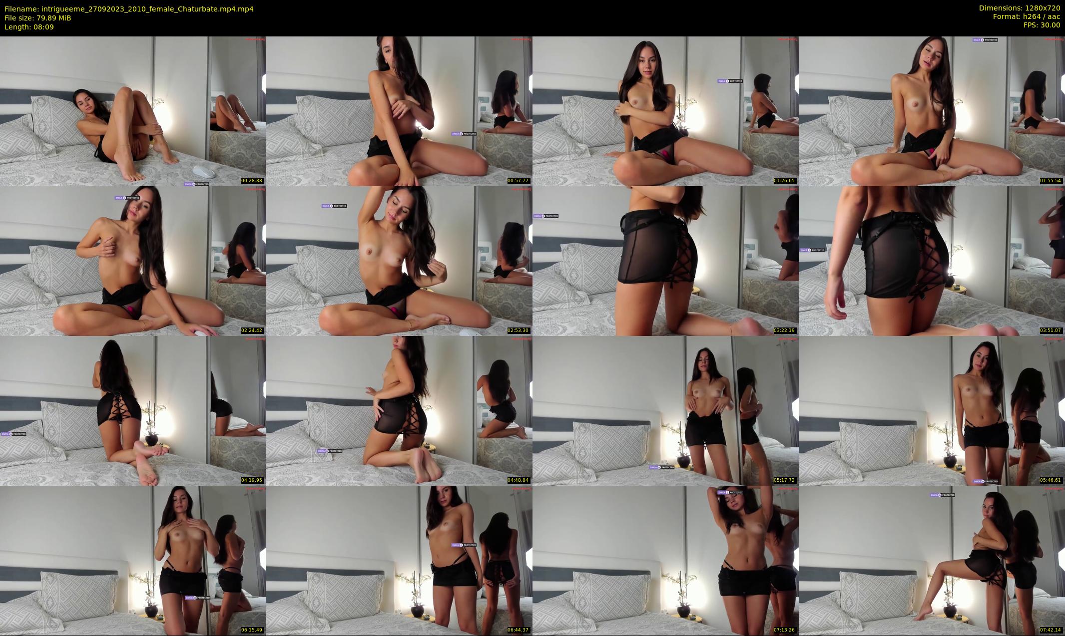 intrigueeme — 9 minute Chaturbate female cam show recording, 720p, Sep 27, 2023