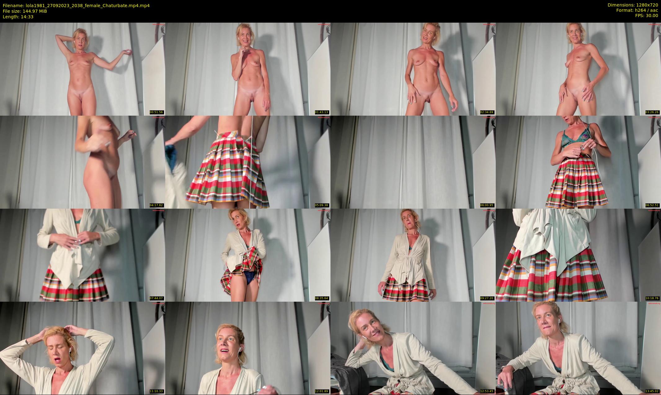 lola1981 — 15 minute Chaturbate female cam show recording, 720p, Sep 27, 2023