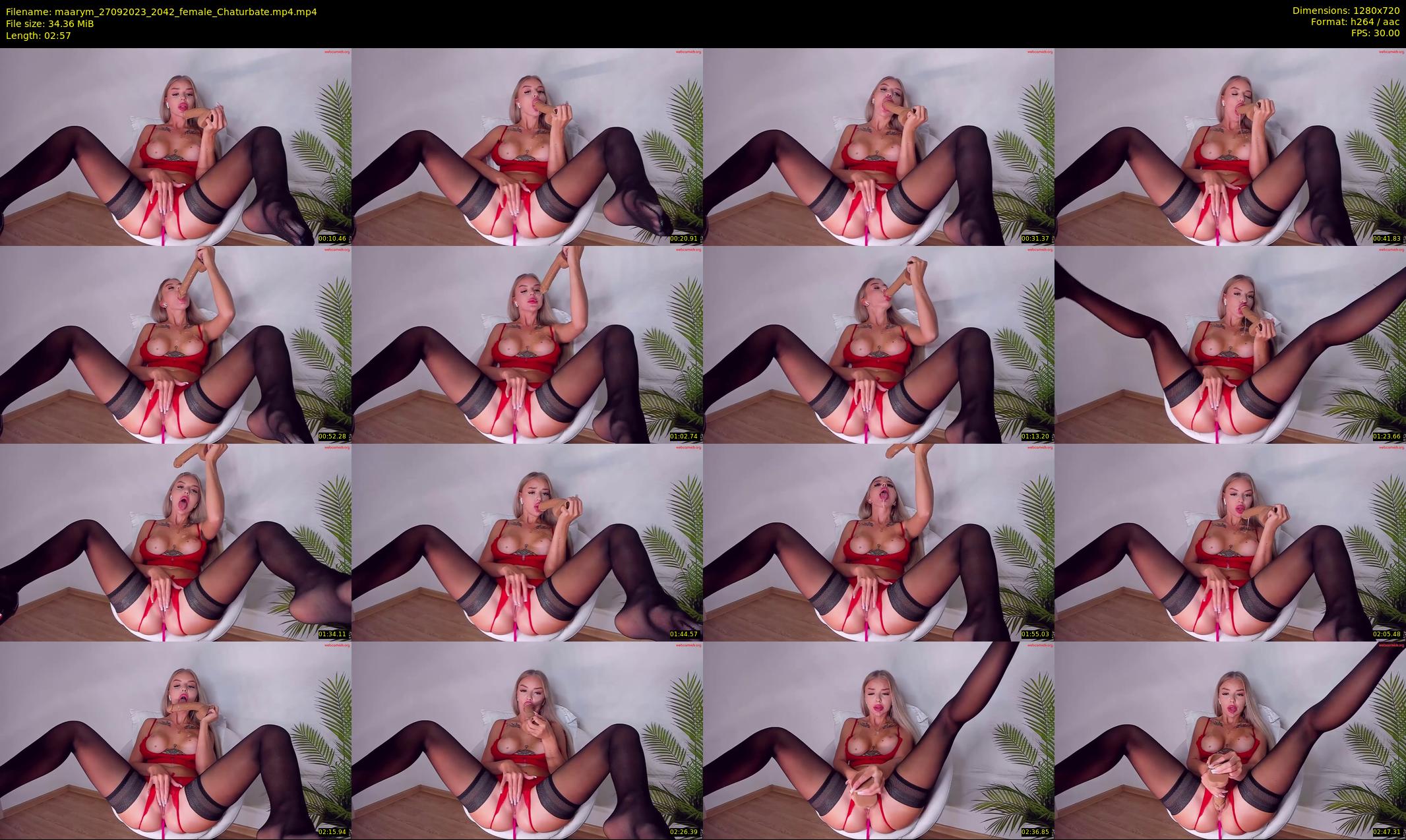maarym — 3 minute Chaturbate couple cam show recording, 720p, Sep 27, 2023