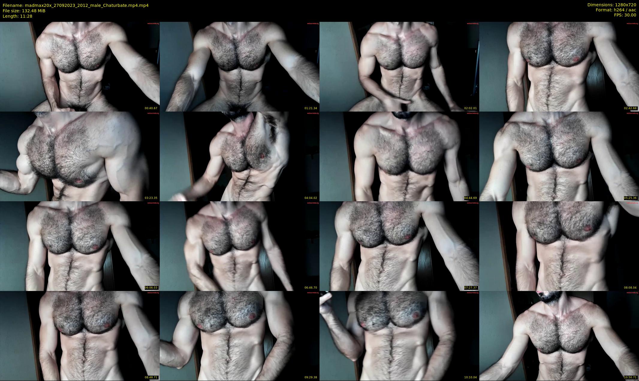 madmax20x — 12 minute Chaturbate male cam show recording, 720p, Sep 27, 2023