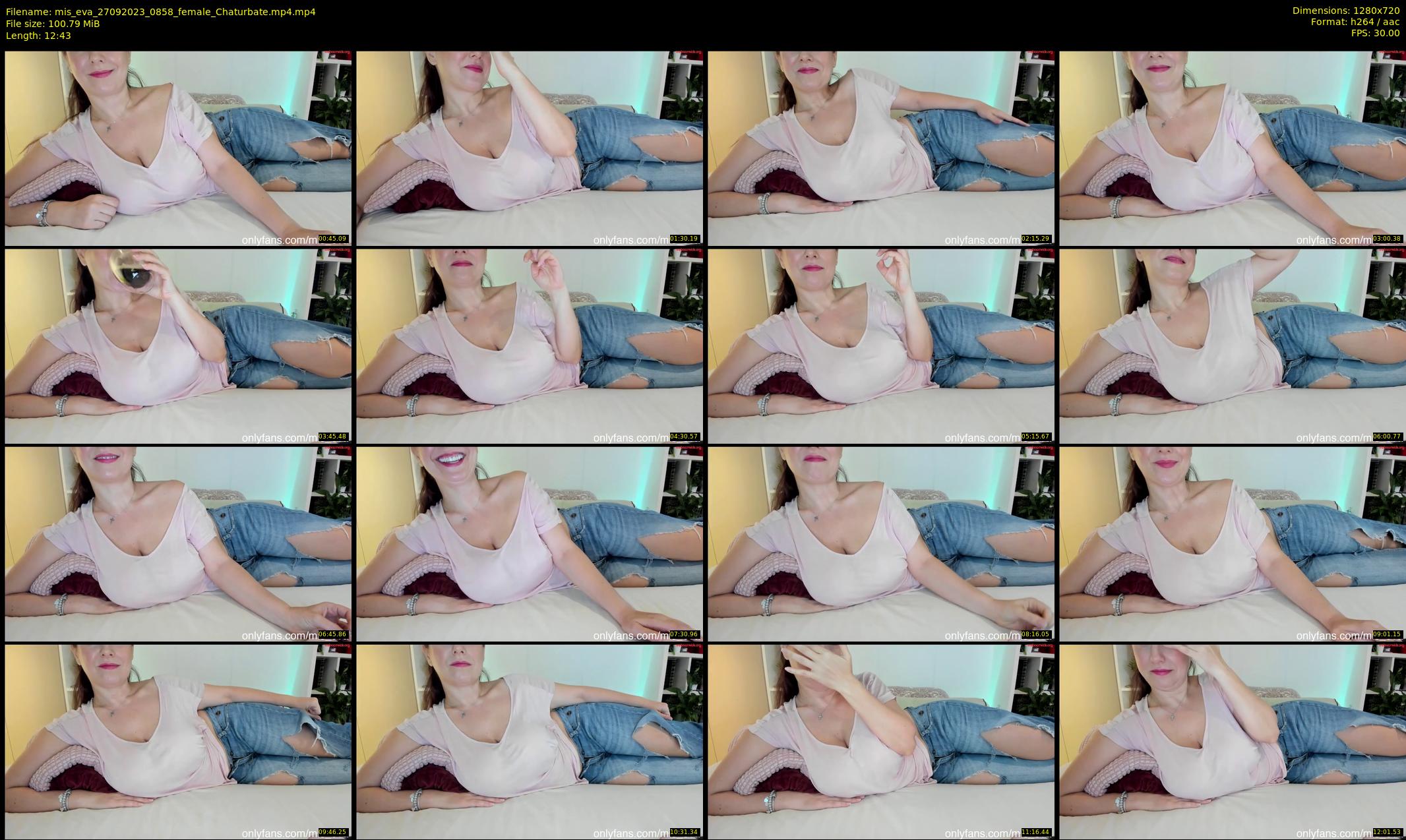 mis_eva — 13 minute Chaturbate female cam show recording, 720p, Sep 27, 2023