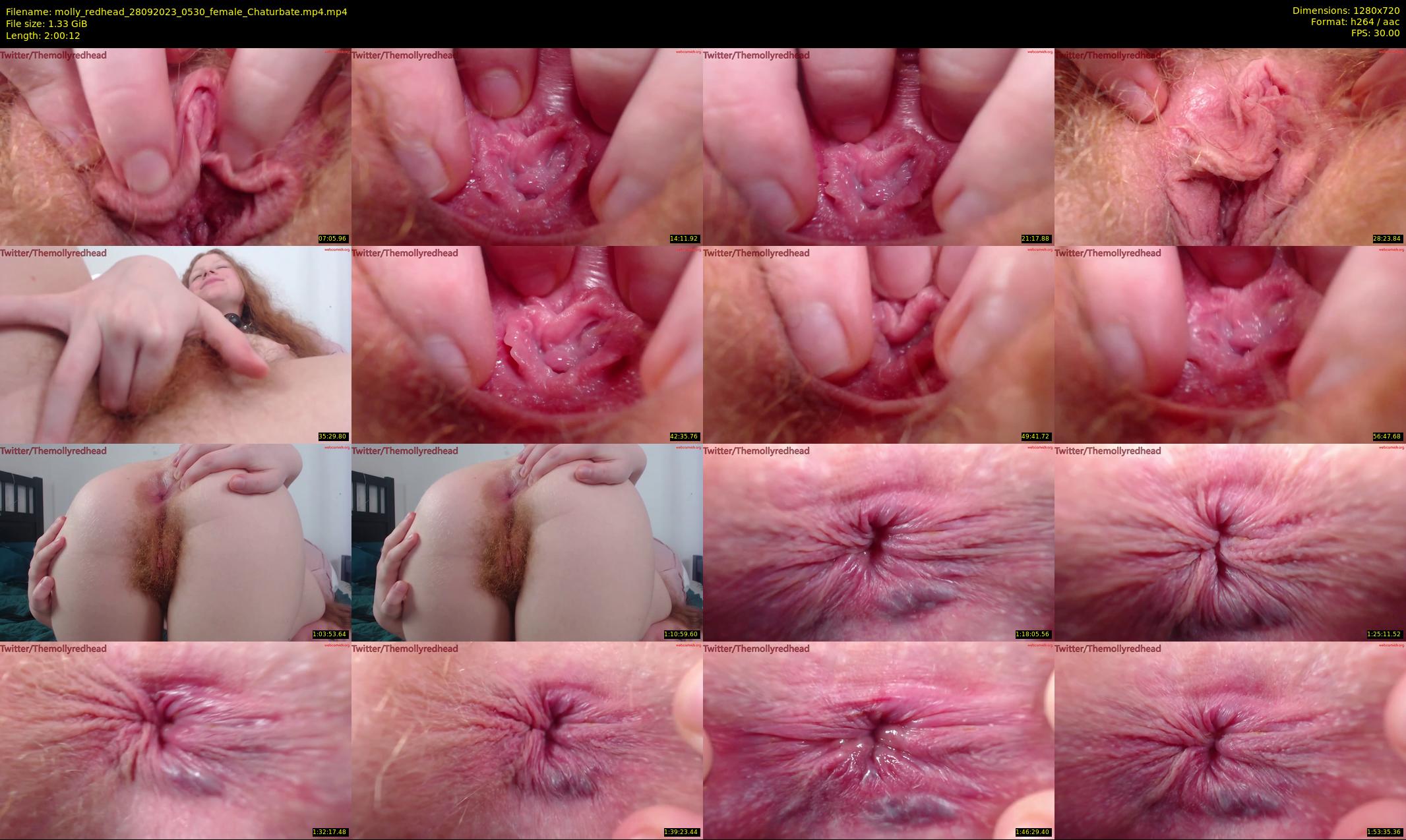 molly_redhead — 121 minute Chaturbate female cam show recording, 720p, Sep 28, 2023