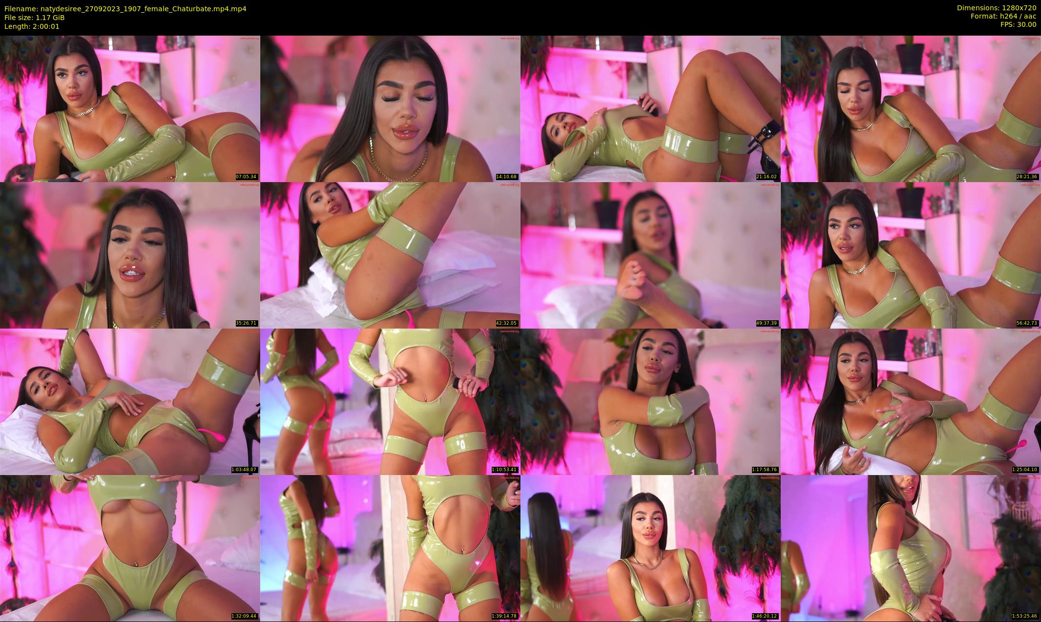natydesiree — 121 minute Chaturbate female cam show recording, 720p, Sep 27, 2023