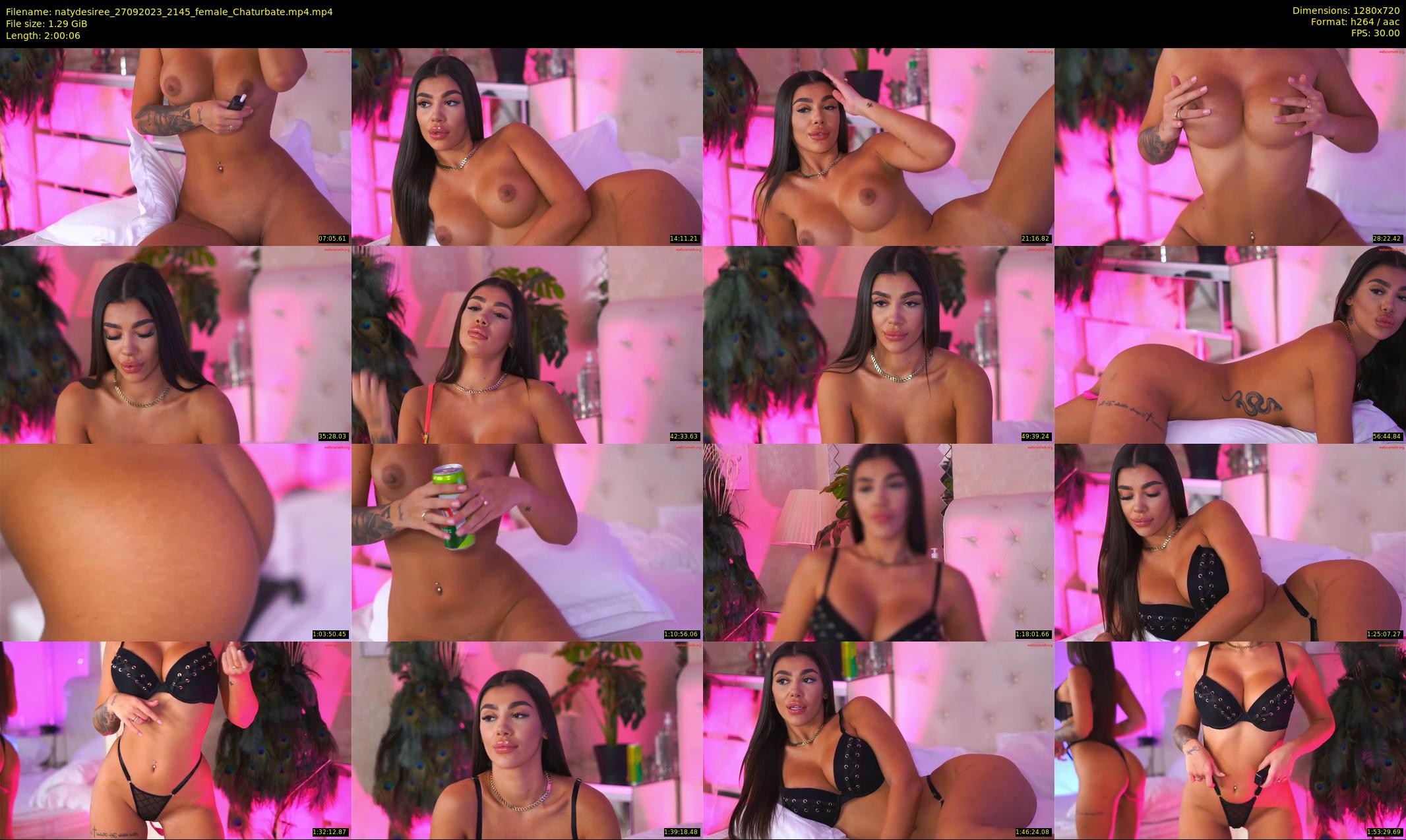 natydesiree — 121 minute Chaturbate female cam show recording, 720p, Sep 27, 2023