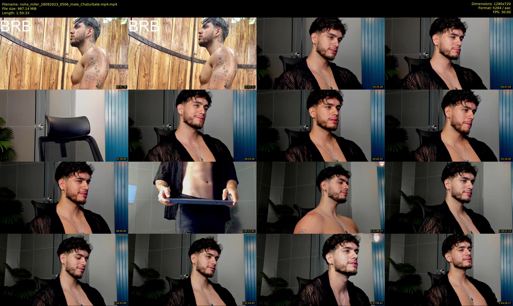 noha_miler — 111 minute Chaturbate male cam show recording, 720p, Sep 28, 2023