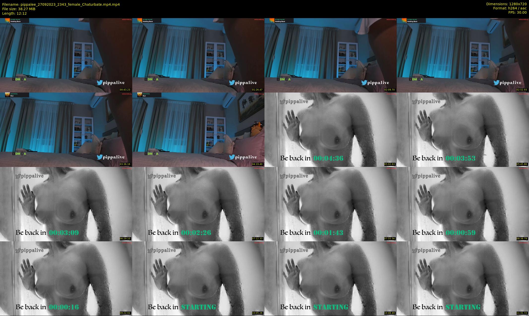 pippalee — 13 minute Chaturbate female cam show recording, 720p, Sep 27, 2023