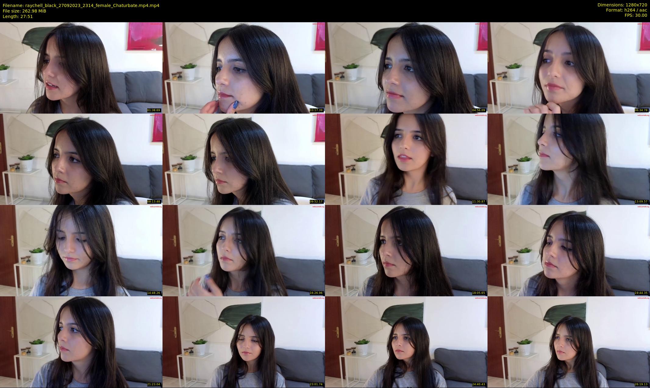 raychell_black — 28 minute Chaturbate female cam show recording, 720p, Sep 27, 2023