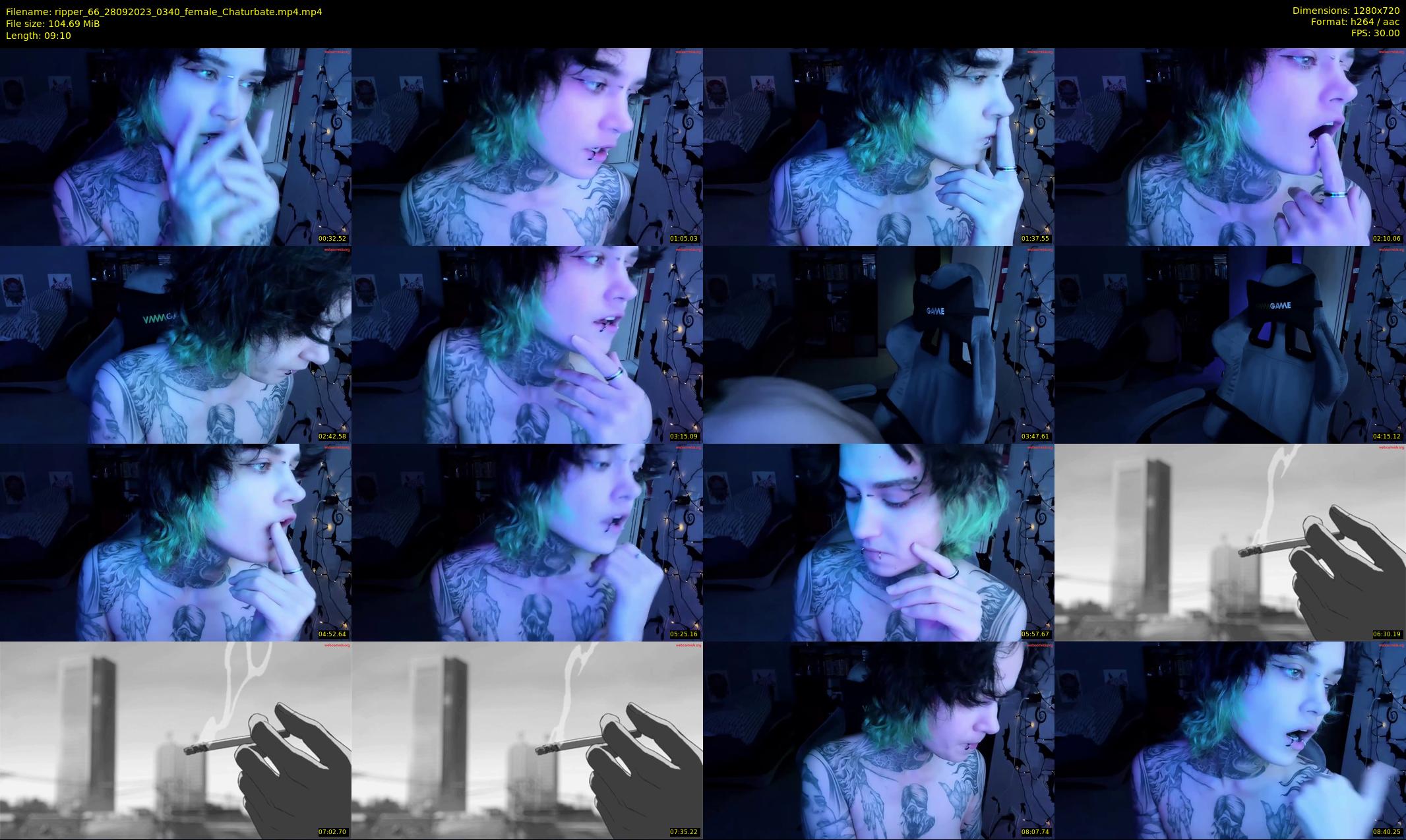 ripper_66 — 10 minute Chaturbate female cam show recording, 720p, Sep 28, 2023