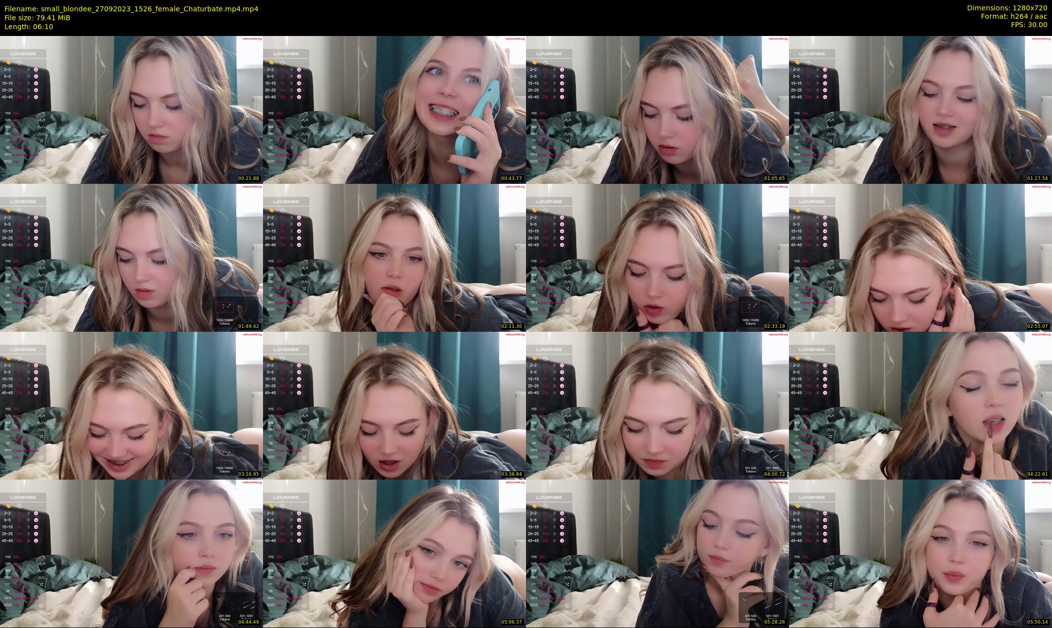 small_blondee — 7 minute Chaturbate female cam show recording, 720p, Sep 27, 2023
