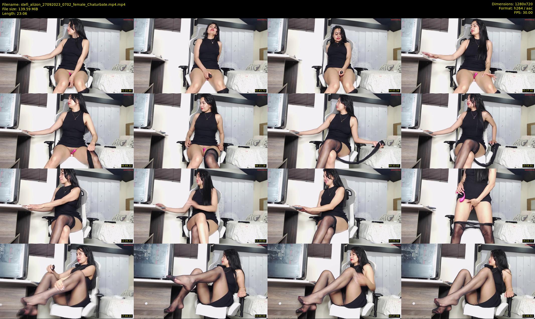 stefi_alizon — 24 minute Chaturbate female cam show recording, 720p, Sep 27, 2023