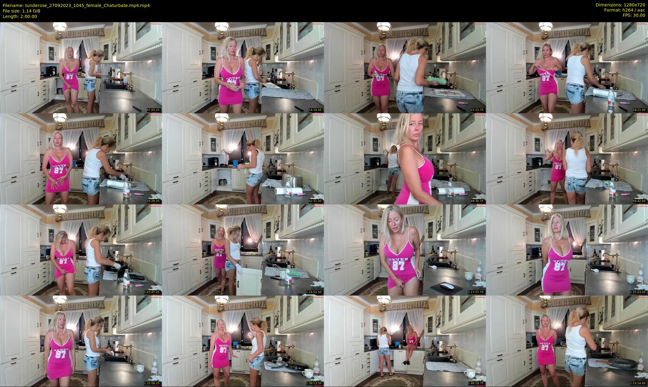 tunderose — 120 minute Chaturbate female cam show recording, 720p, Sep 27, 2023
