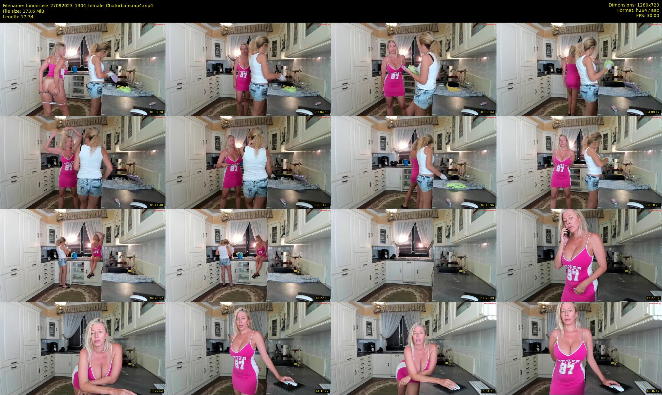 tunderose — 18 minute Chaturbate female cam show recording, 720p, Sep 27, 2023