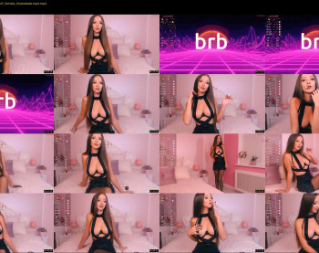 velerycute — 54 minute Chaturbate female cam show recording, 720p, Sep 27, 2023