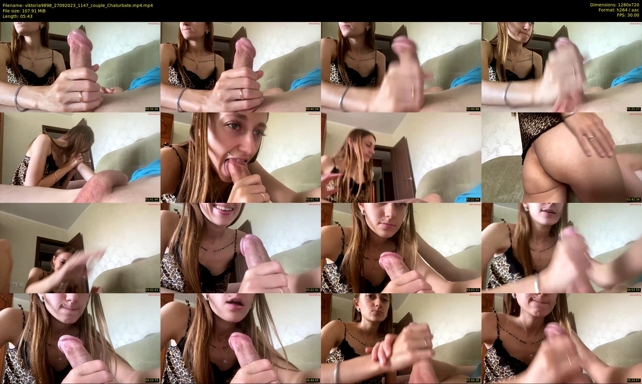 viktoria9898 — 6 minute Chaturbate couple cam show recording, 720p, Sep 27, 2023