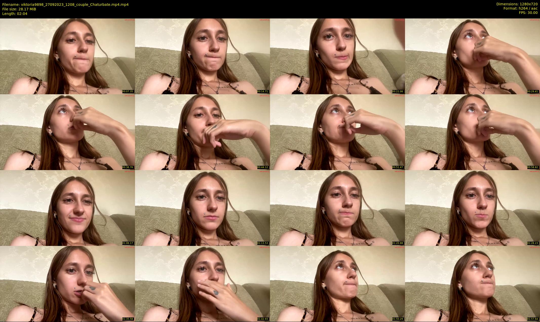 viktoria9898 — 3 minute Chaturbate couple cam show recording, 720p, Sep 27, 2023