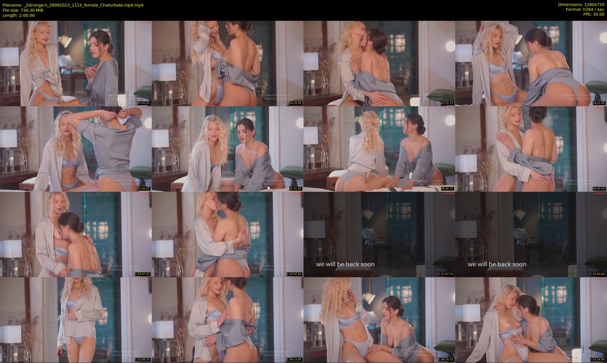 _2strangers — 120 minute Chaturbate couple cam show recording, 720p, Sep 28, 2023