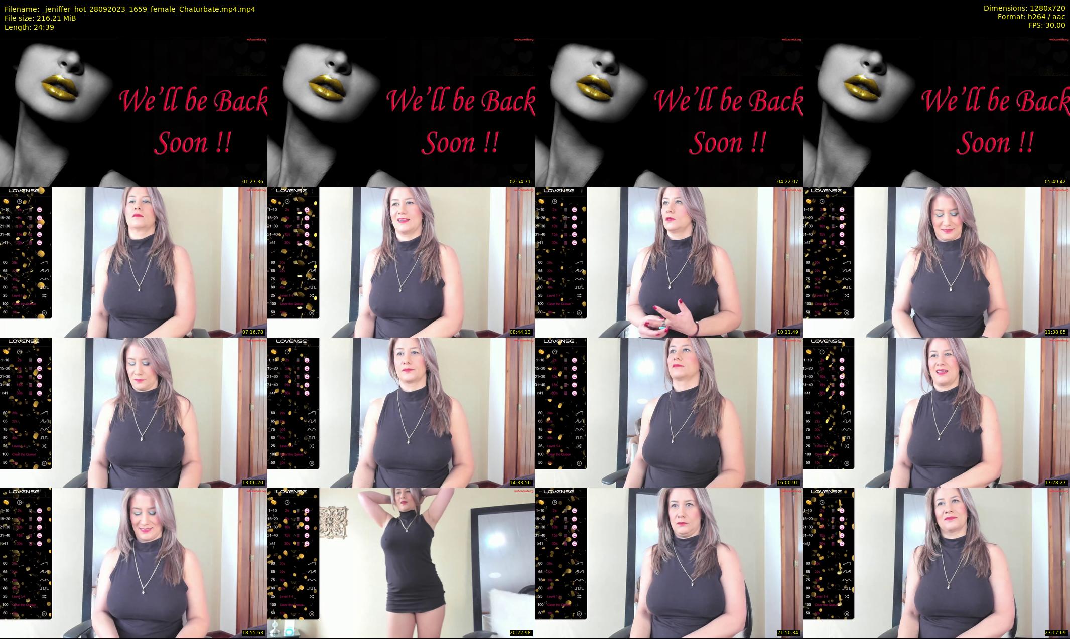 _jeniffer_hot — 25 minute Chaturbate female cam show recording, 720p, Sep 28, 2023