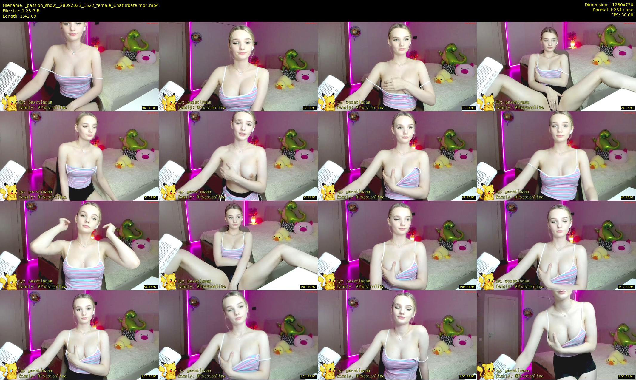 _passion_show_ — 103 minute Chaturbate couple cam show recording, 720p, Sep 28, 2023