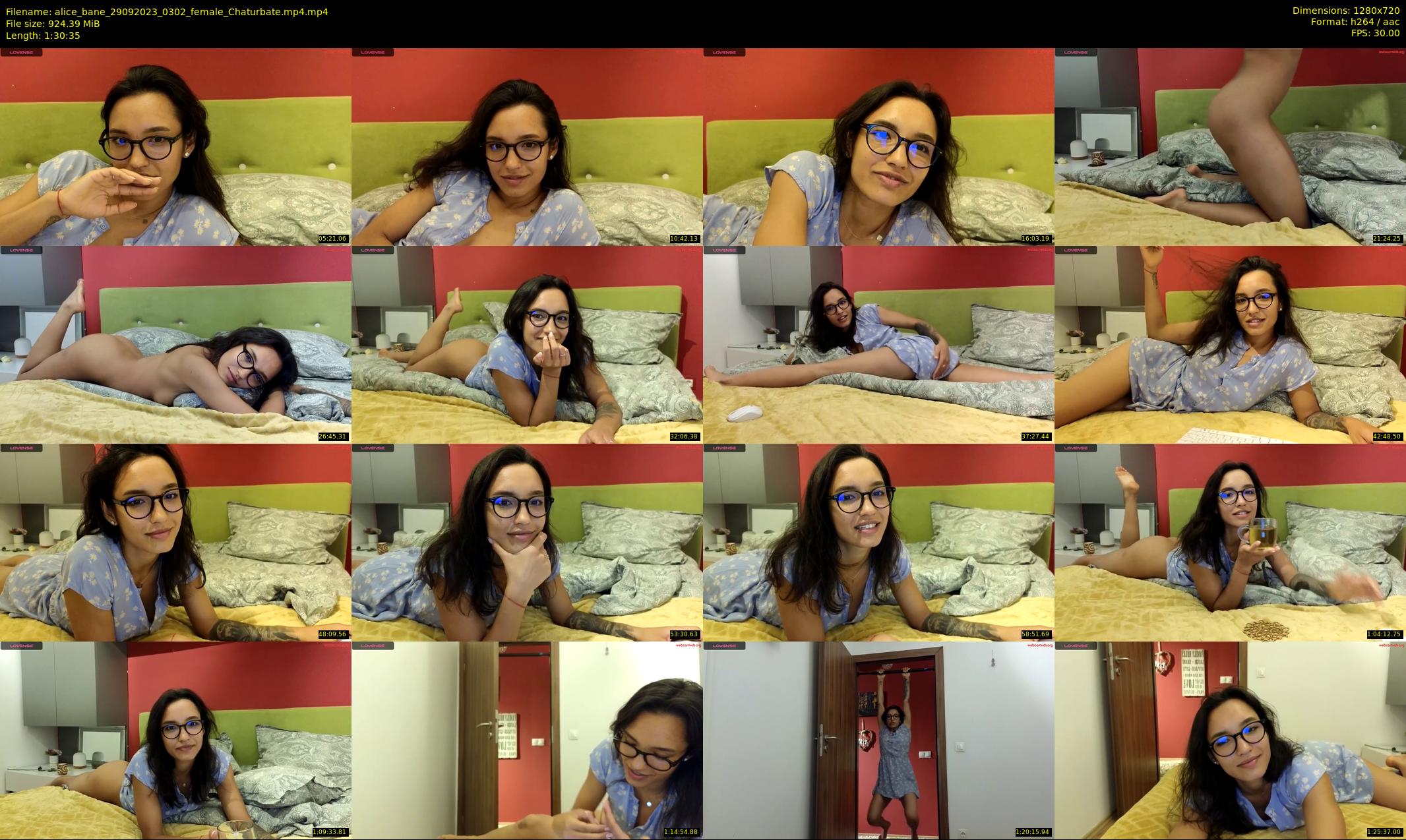 alice_bane — 91 minute Chaturbate female cam show recording, 720p, Sep 29, 2023