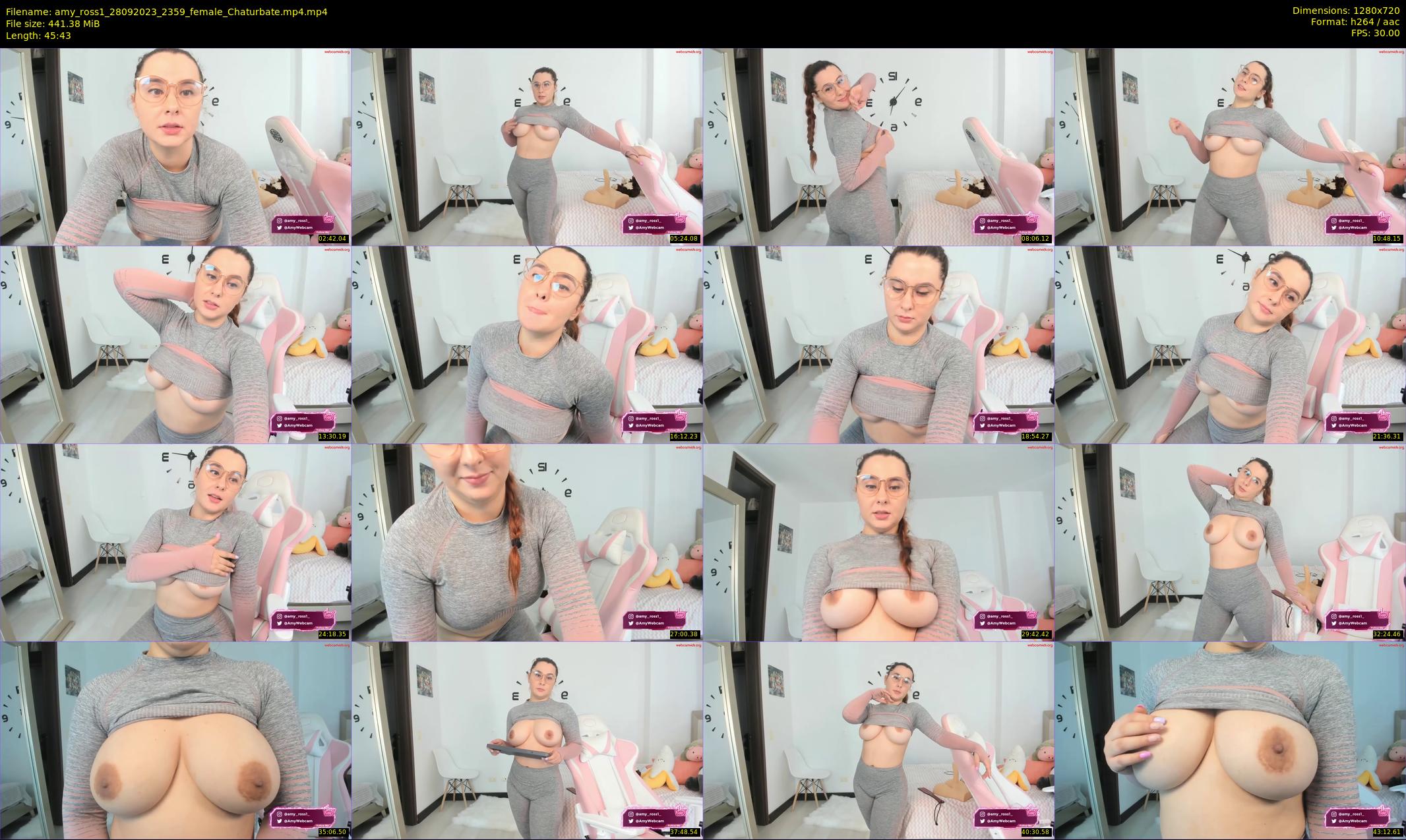 amy_ross1 — 46 minute Chaturbate female cam show recording, 720p, Sep 28, 2023