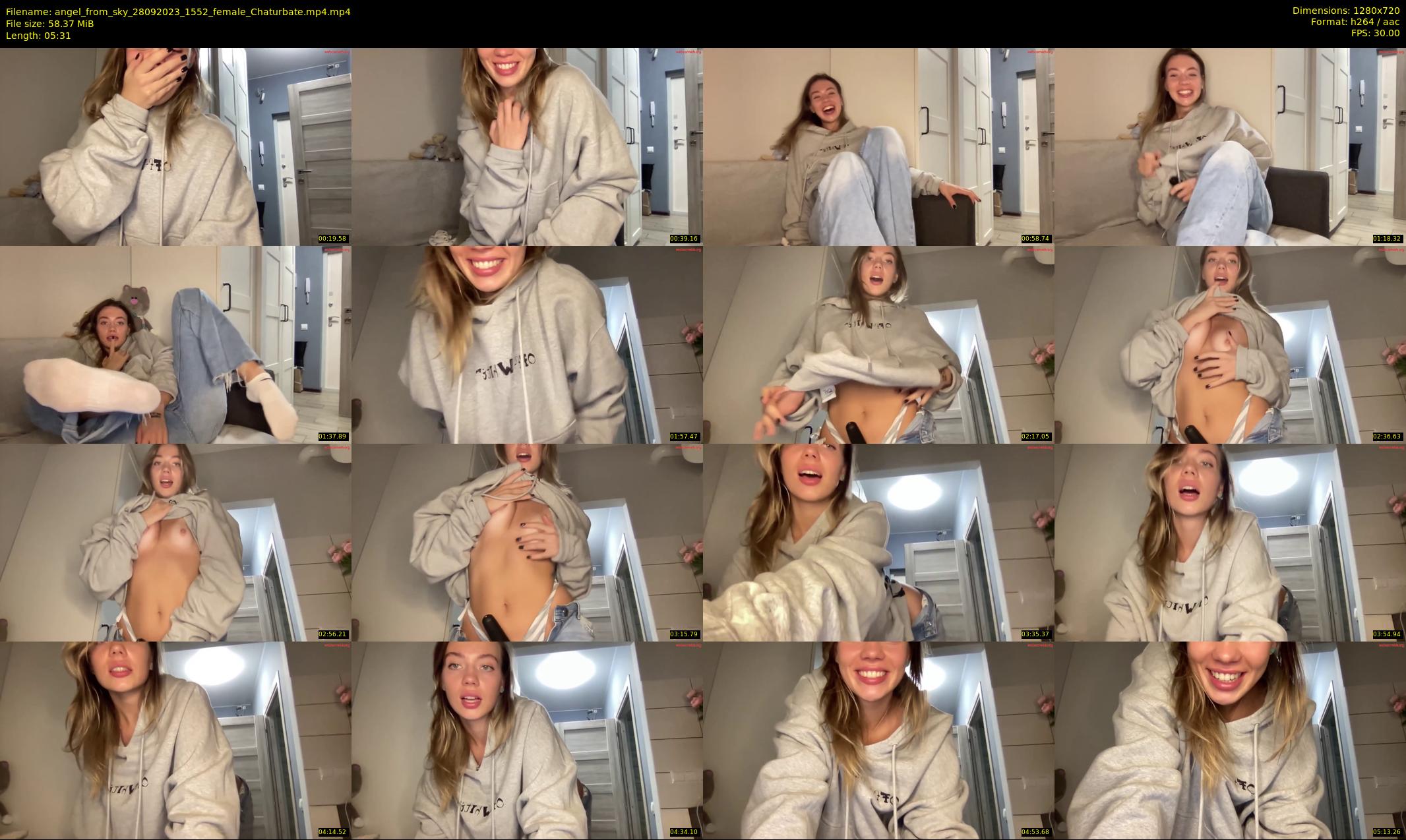 angel_from_sky — 6 minute Chaturbate female cam show recording, 720p, Sep 28, 2023