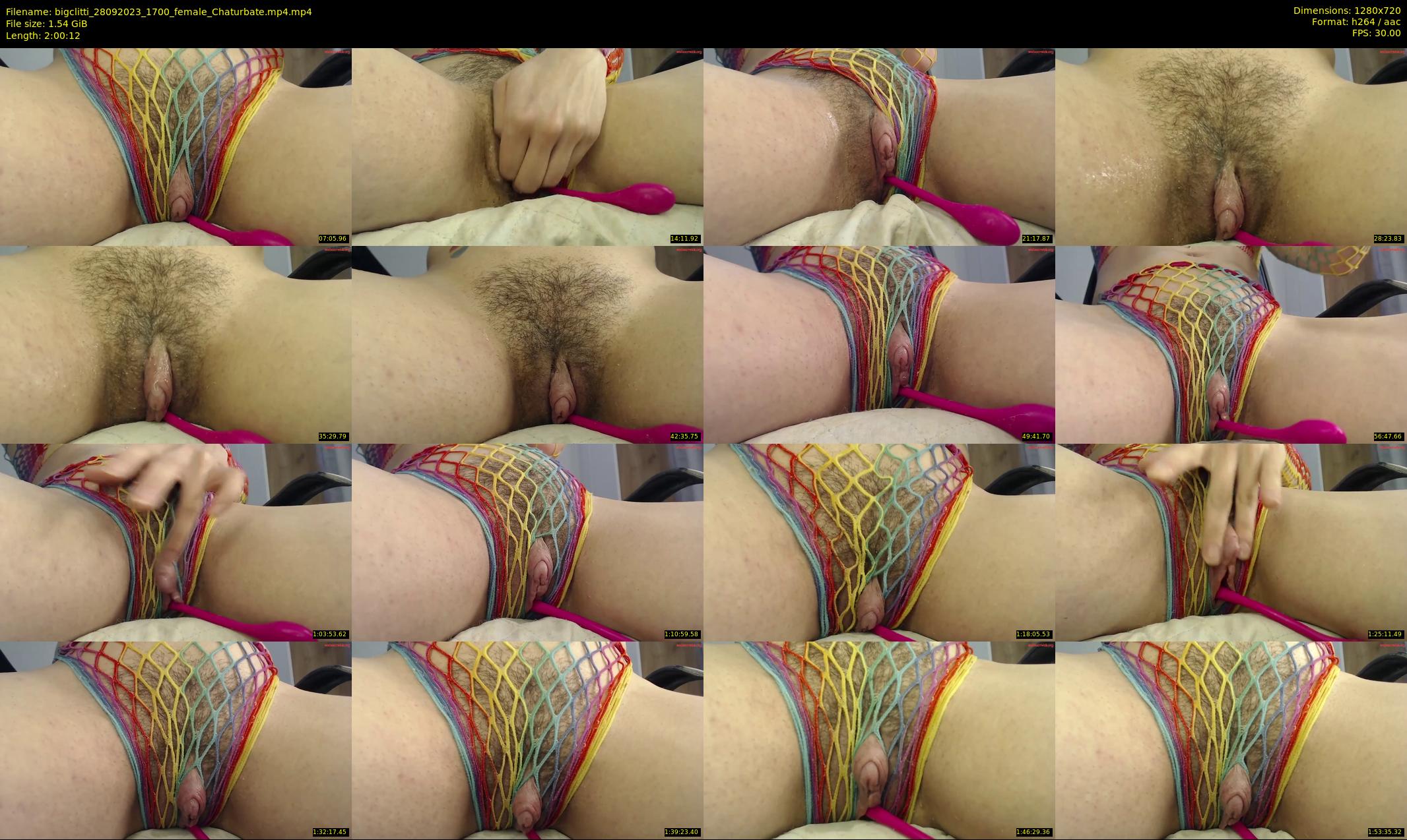 bigclitti — 121 minute Chaturbate female cam show recording, 720p, Sep 28, 2023