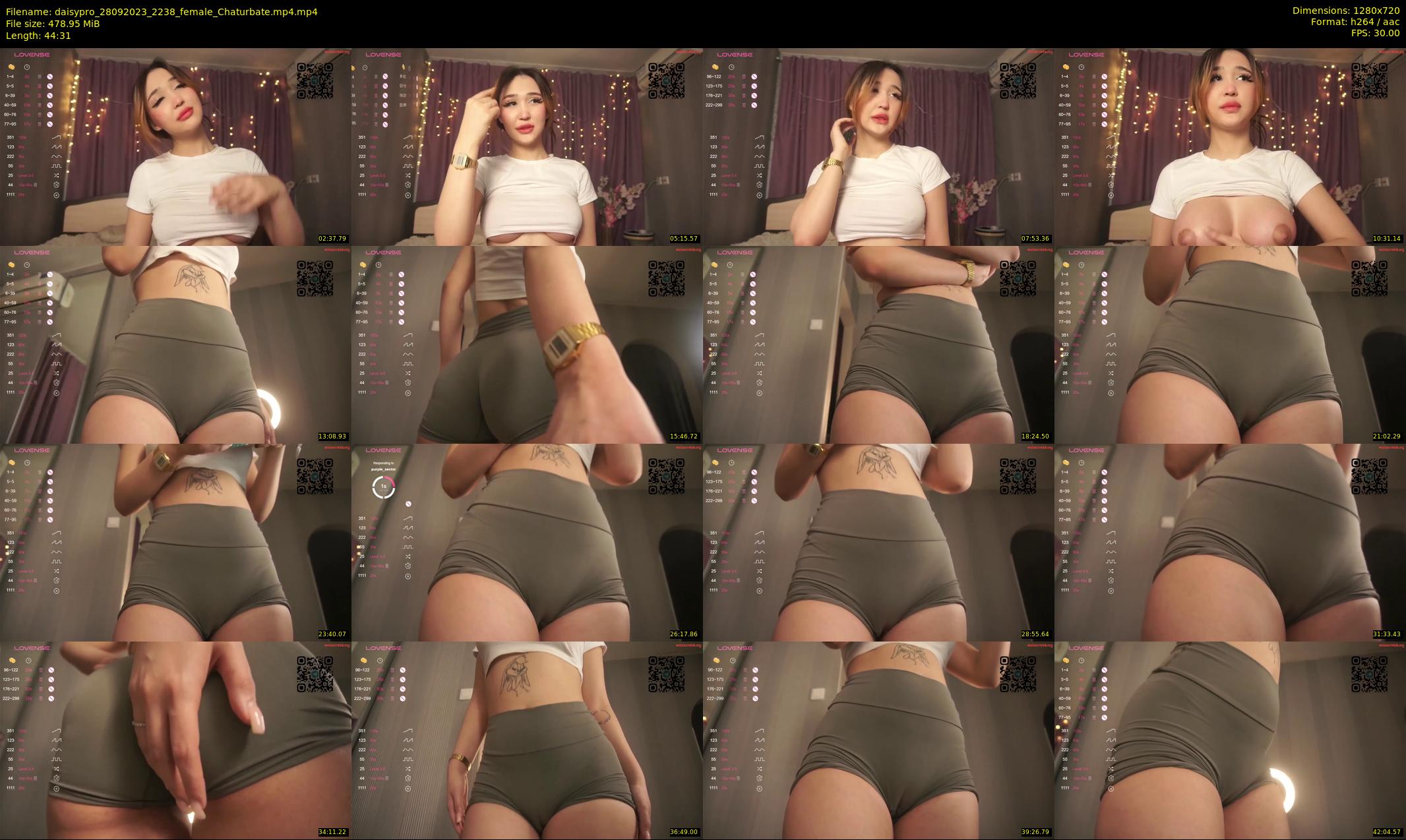 daisypro — 45 minute Chaturbate couple cam show recording, 720p, Sep 28, 2023