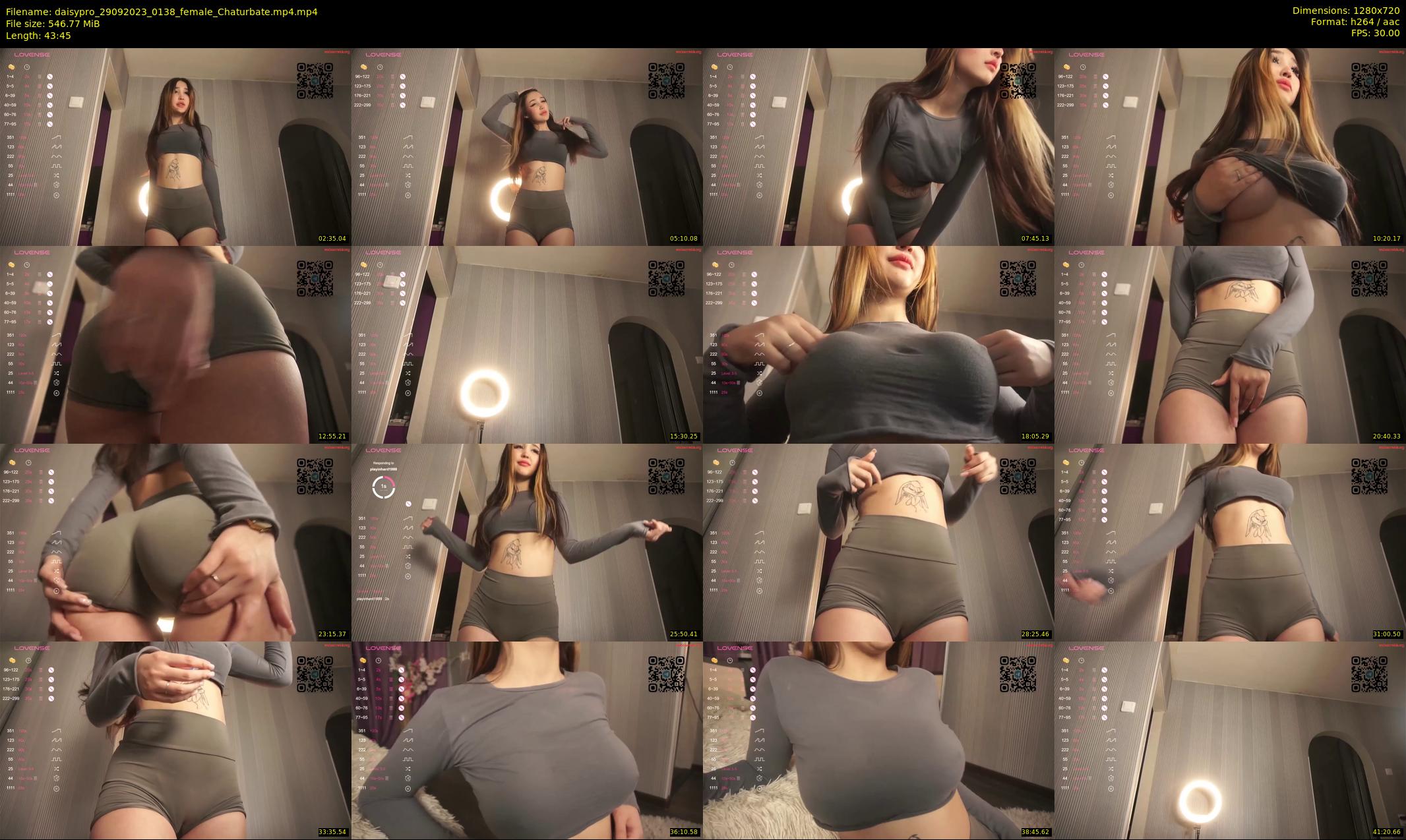 daisypro — 44 minute Chaturbate couple cam show recording, 720p, Sep 29, 2023