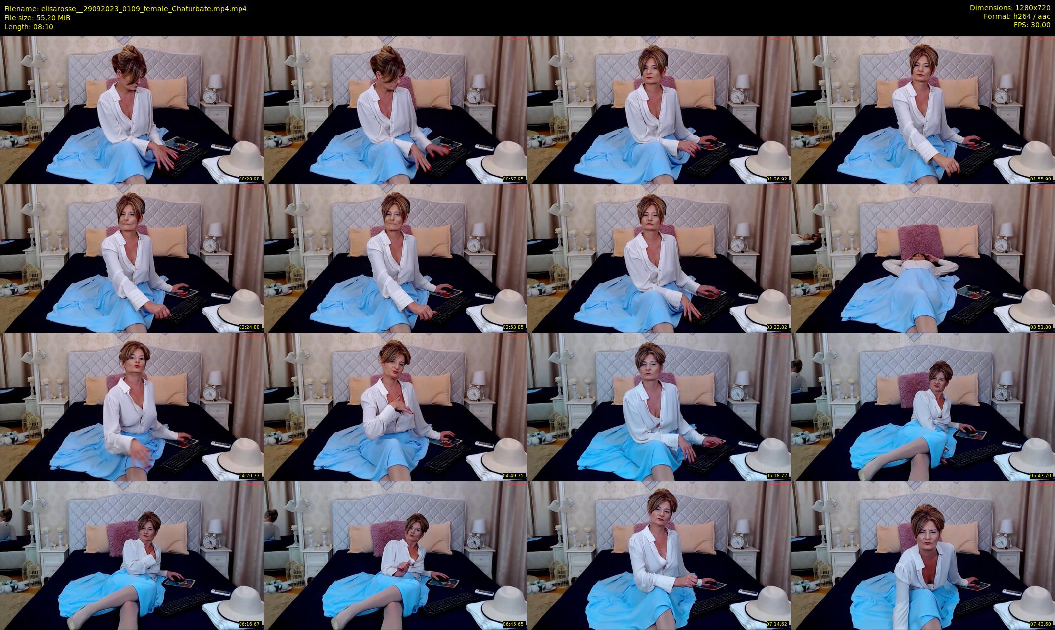 elisarosse_ — 9 minute Chaturbate female cam show recording, 720p, Sep 29, 2023