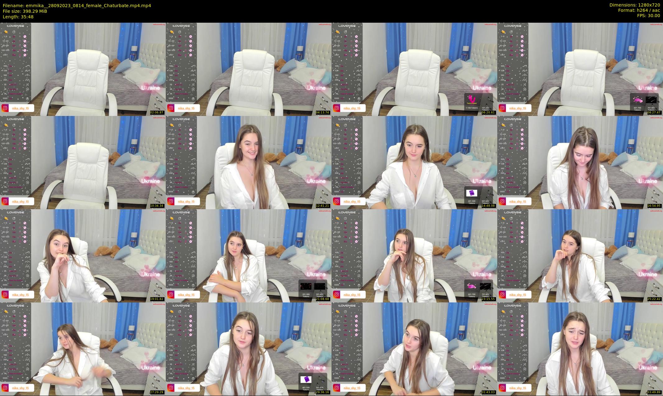 emmika_ — 36 minute Chaturbate female cam show recording, 720p, Sep 28, 2023