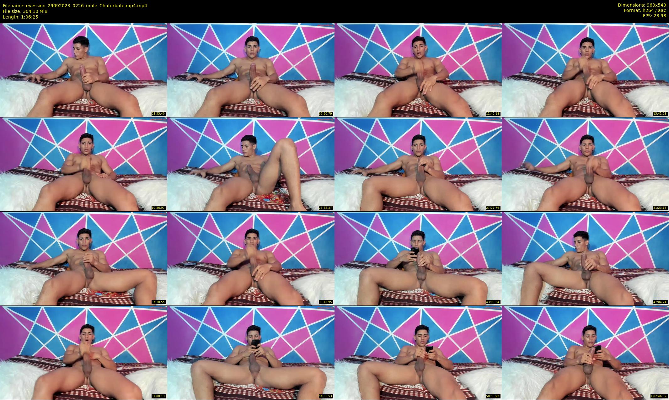 evessinn — 67 minute Chaturbate male cam show recording, 480p, Sep 29, 2023