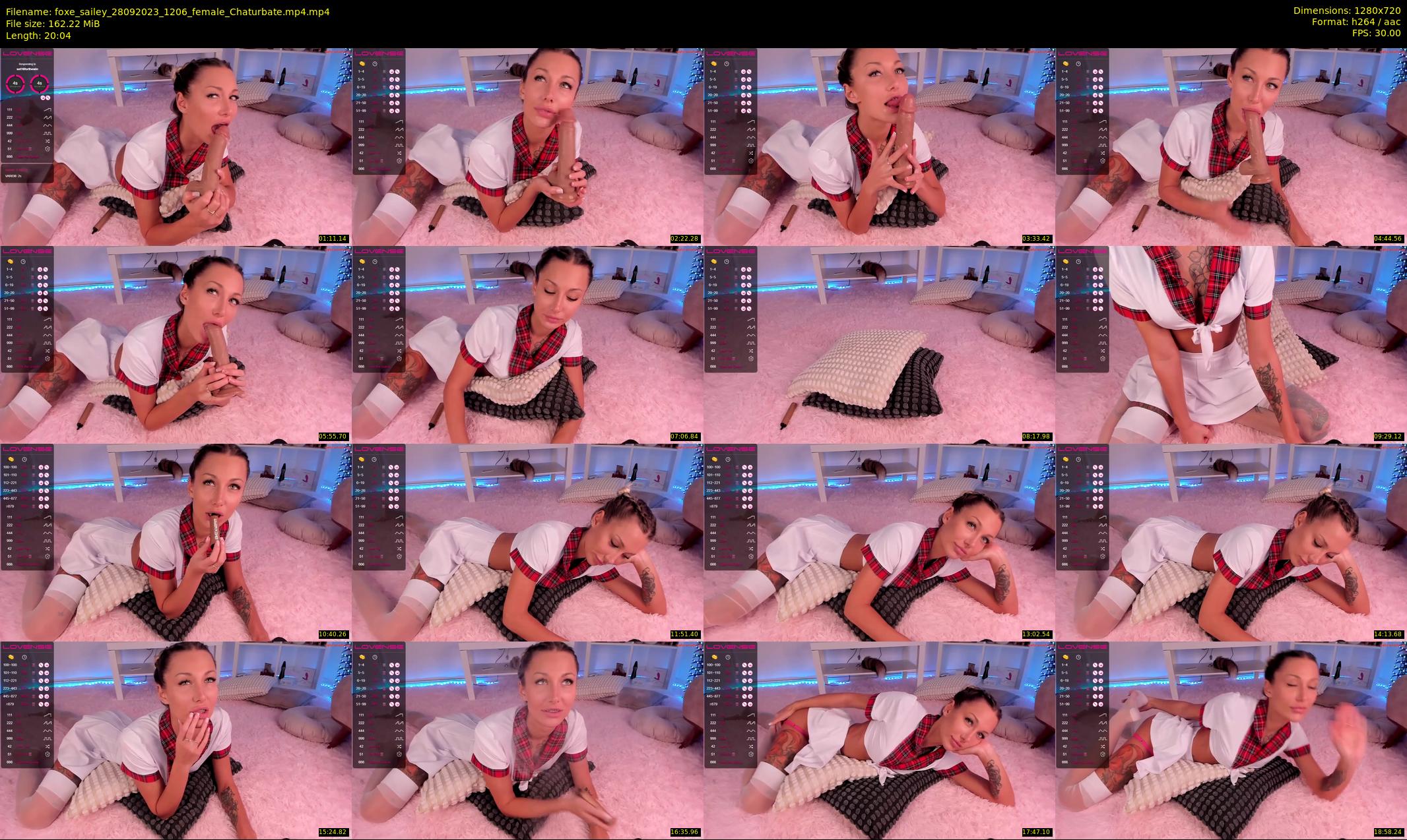 foxe_sailey — 21 minute Chaturbate female cam show recording, 720p, Sep 28, 2023