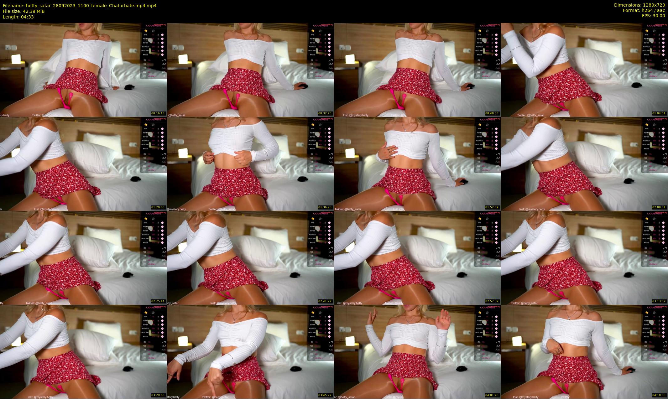 hetty_satar — 5 minute Chaturbate female cam show recording, 720p, Sep 28, 2023