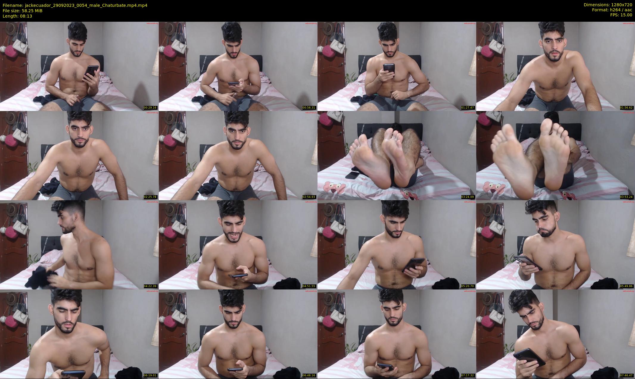 jackecuador — 9 minute Chaturbate male cam show recording, 720p, Sep 29, 2023