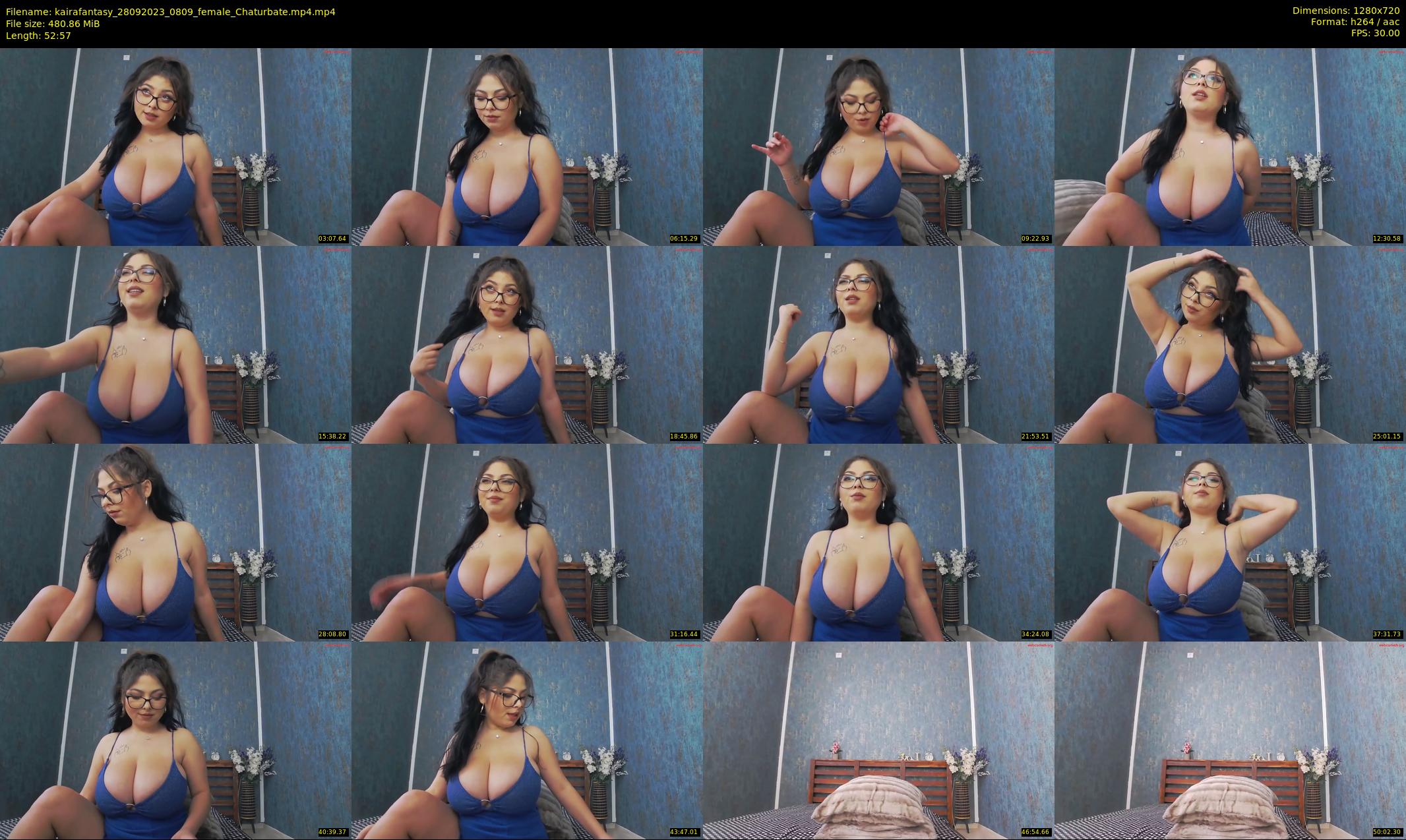kairafantasy — 53 minute Chaturbate female cam show recording, 720p, Sep 28, 2023