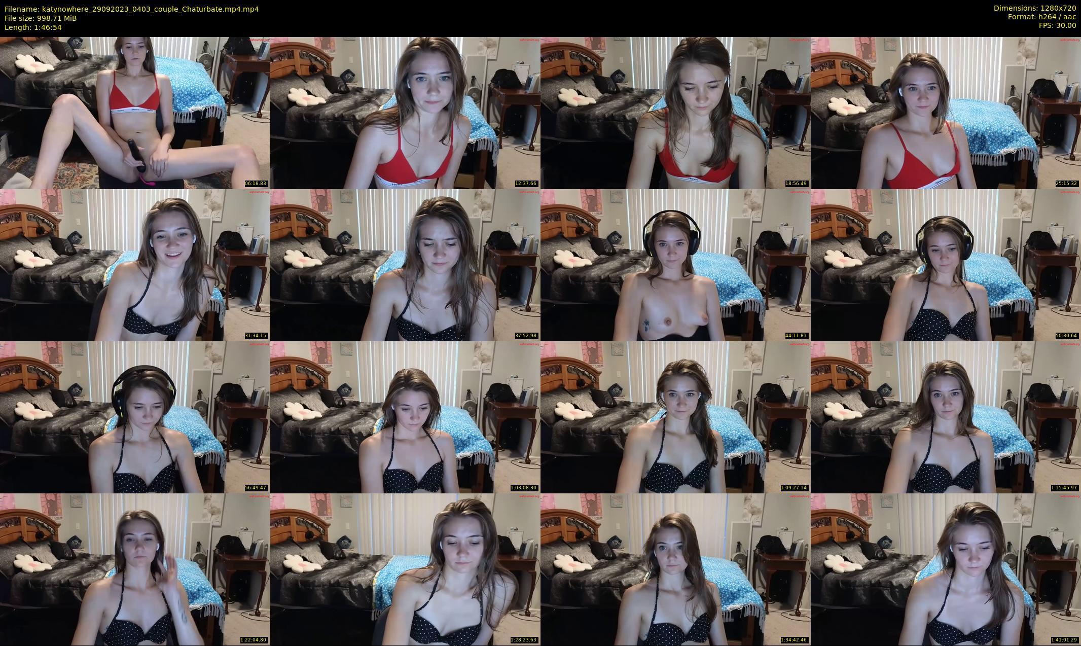 katynowhere — 107 minute Chaturbate female cam show recording, 720p, Sep 29, 2023