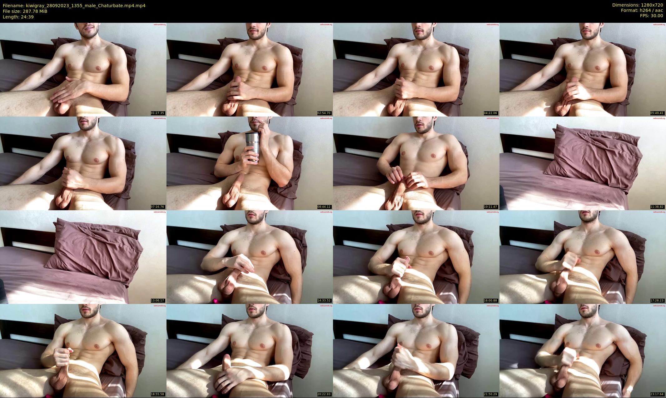 kiwigray — 25 minute Chaturbate male cam show recording, 720p, Sep 28, 2023