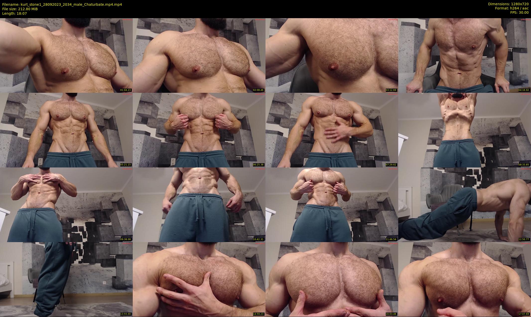 kurt_stone1 — 19 minute Chaturbate male cam show recording, 720p, Sep 28, 2023