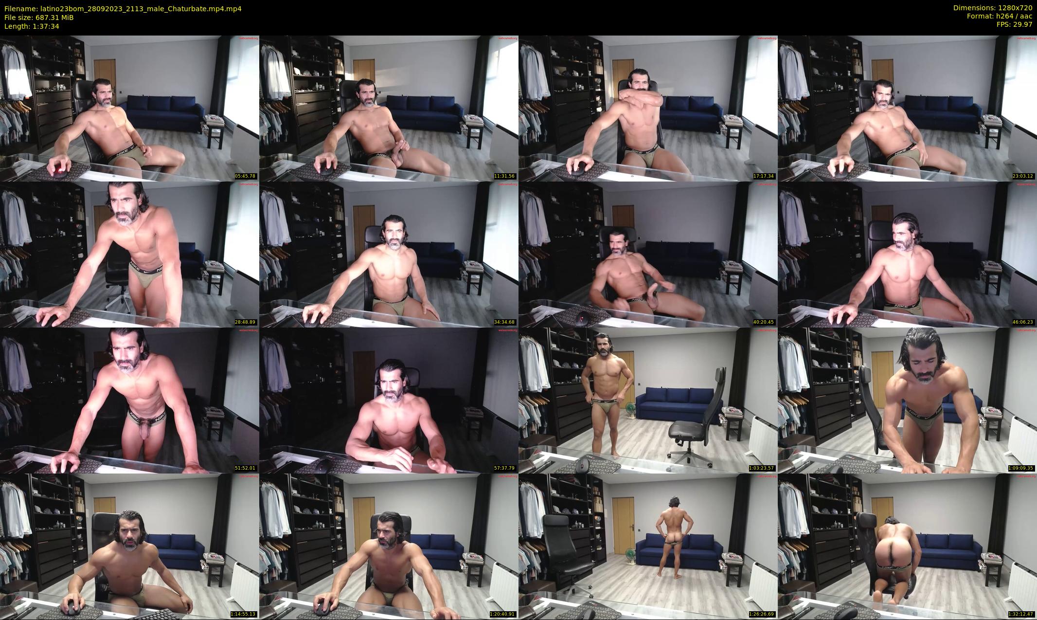 latino23bom — 98 minute Chaturbate male cam show recording, 720p, Sep 28, 2023