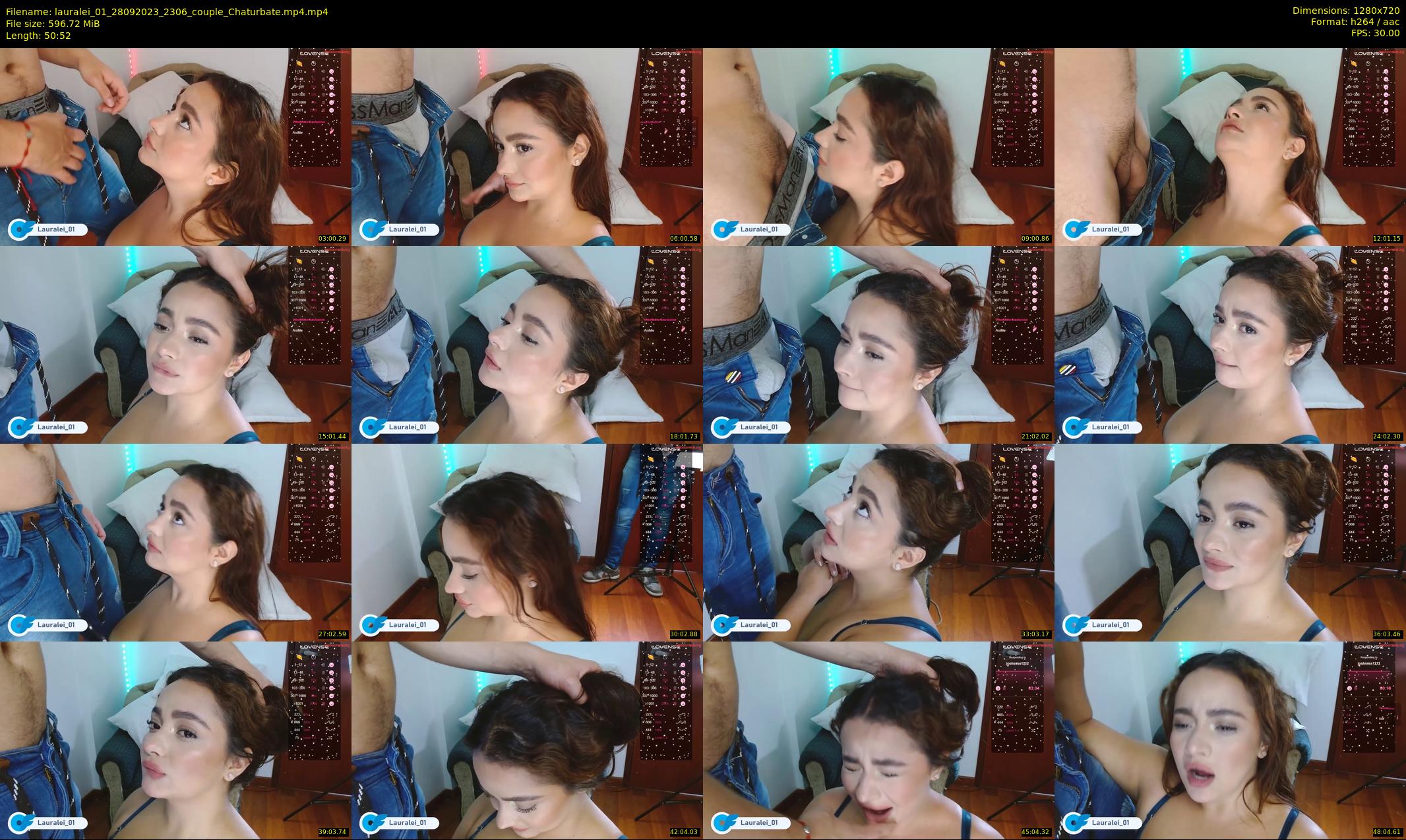 lauralei_01 — 51 minute Chaturbate couple cam show recording, 720p, Sep 28, 2023