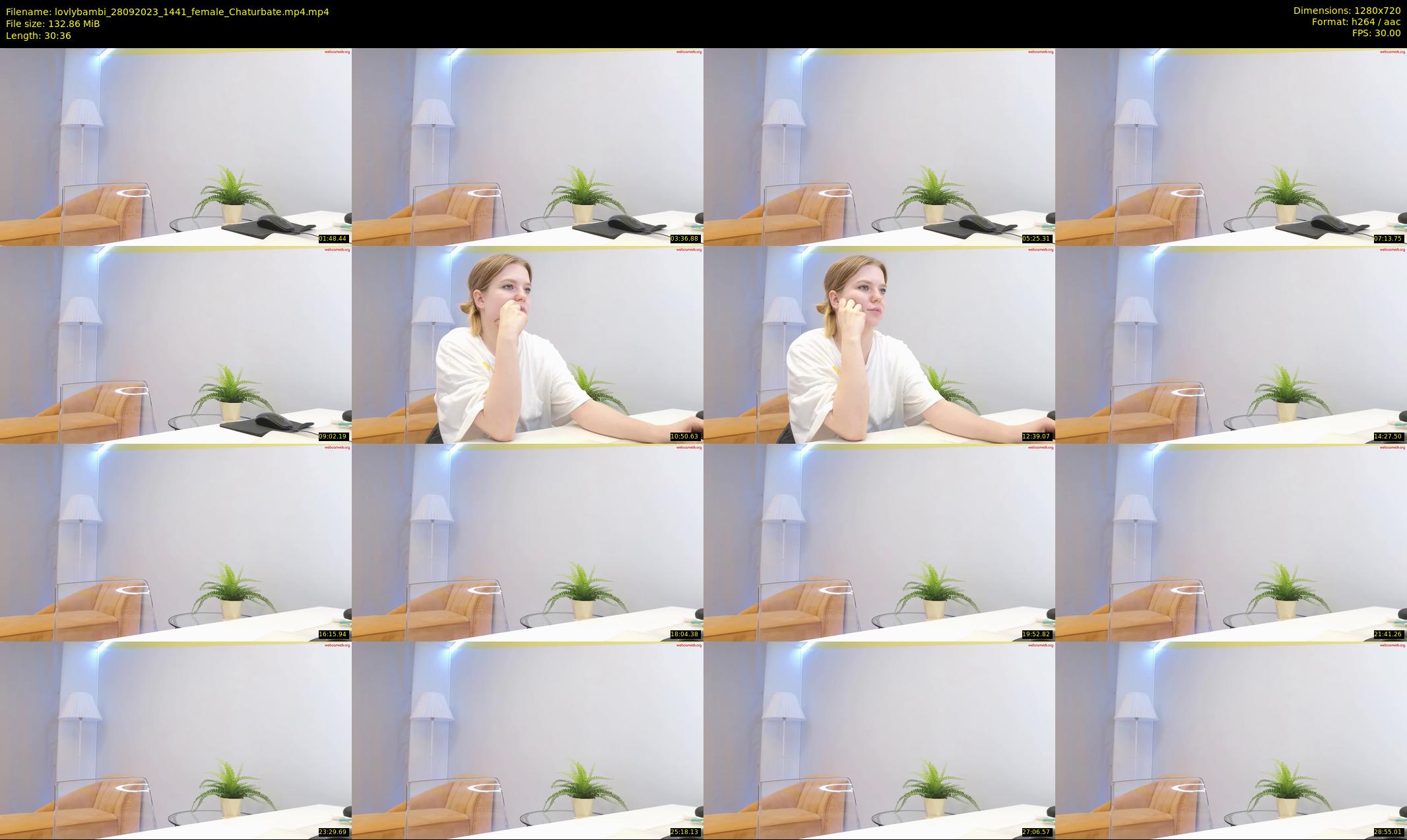 lovlybambi — 31 minute Chaturbate female cam show recording, 720p, Sep 28, 2023