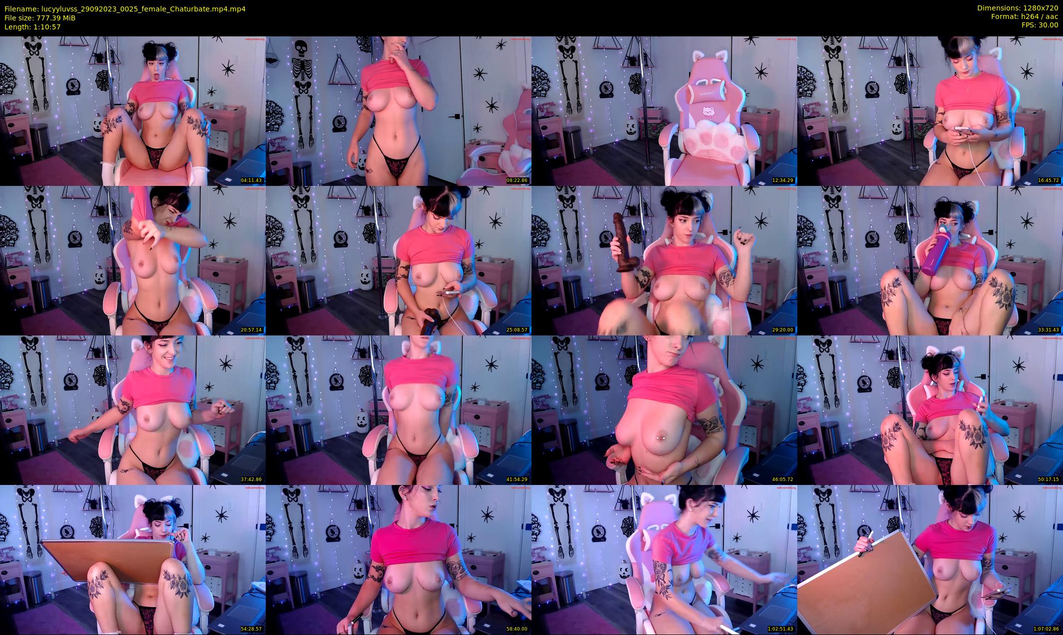 lucyyluvss — 71 minute Chaturbate female cam show recording, 720p, Sep 29, 2023