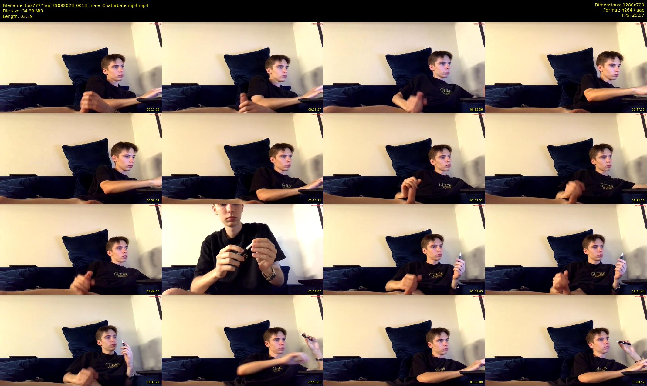 luis7777hui — 4 minute Chaturbate couple cam show recording, 720p, Sep 29, 2023