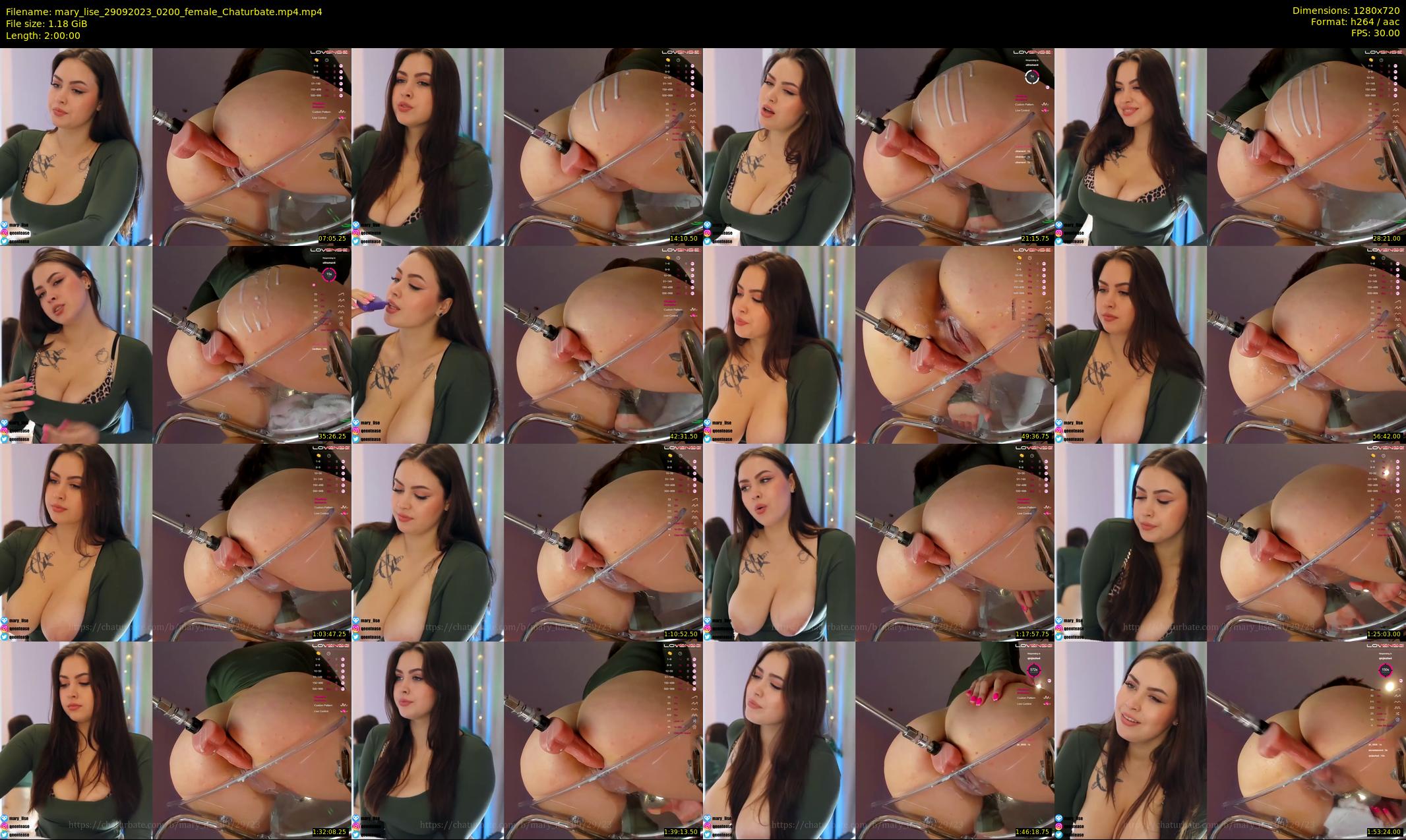 mary_lise — 120 minute Chaturbate couple cam show recording, 720p, Sep 29, 2023
